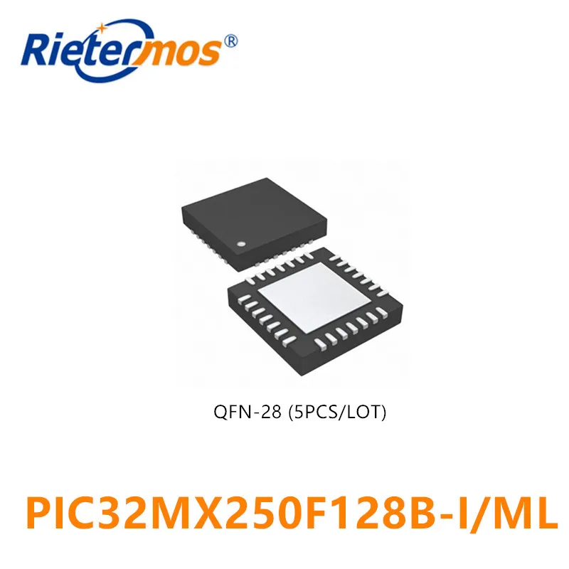 5PCS PIC32MX250F128B-I/ML PIC32MX250F128B ORIGINAL