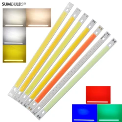 SUMBULBS DC 12V 200*10mm LED COB Light Strip 10cm 10W Lamp Blue Green Red Warm Cool White Color LED Bar Lights 12V  for DIY Lamp
