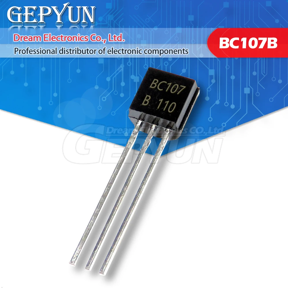 10pcs BC107 TO92 Transistor TO-92 C107 BC107B new original