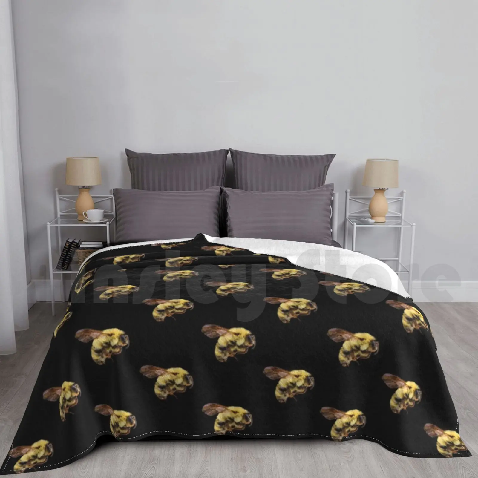 

Blanket Bees Are Cute 1555 Insect Bees Bee Insects Bug Bugs Nature Animals Cool Animal