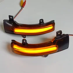 2X For Mitsubishi Outlander 2013-2020 Lancer 2016 OEM 8351A135 LED Side Wing Dynamic Turn Signal Light Rearview Mirror Indicator