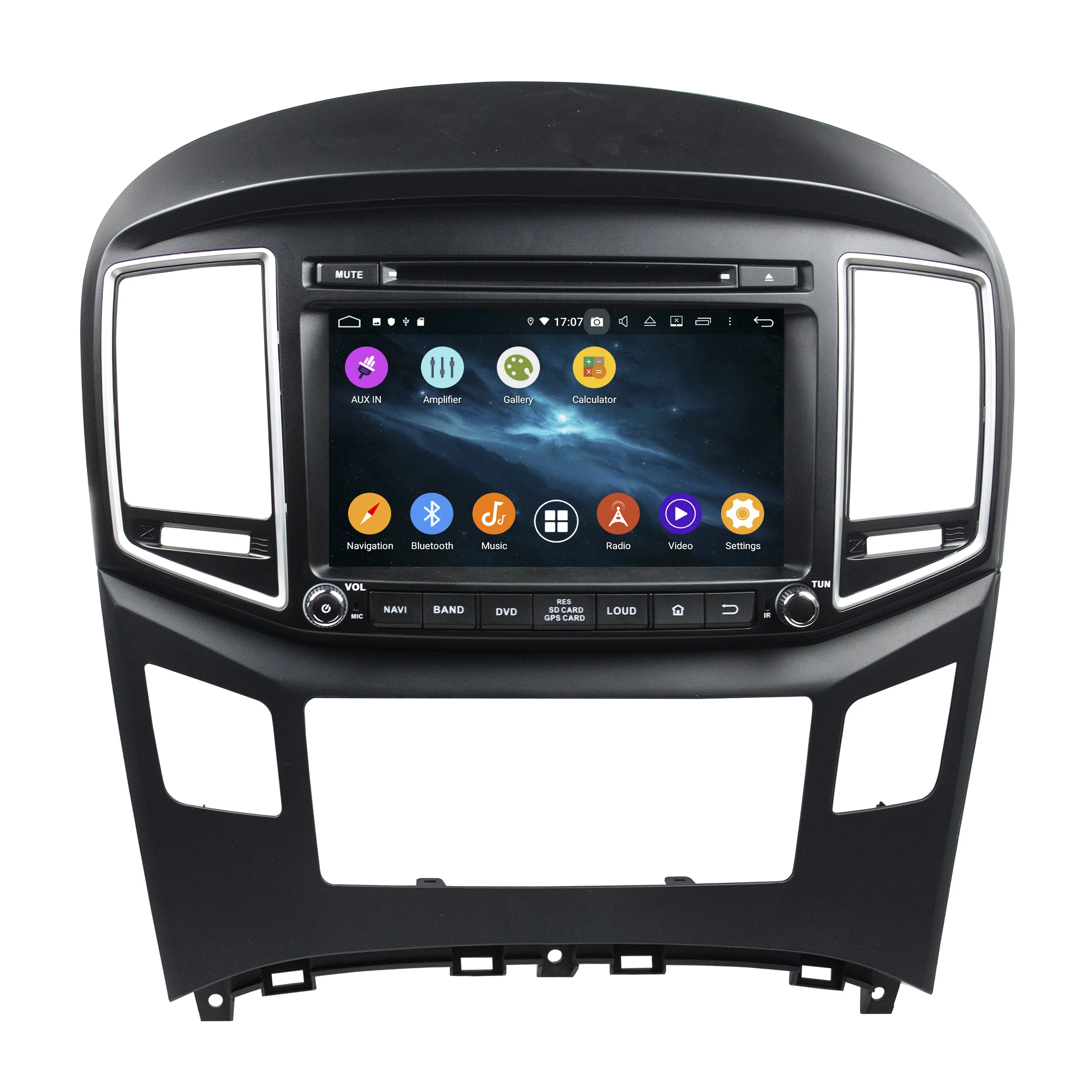 

8" MT8667 Android 13 Car Radio 8 Core 8+128G 8+256G For Hyundai H1 2016-2018 Multimedia Player Navigation DVD Audio Stereo DSP