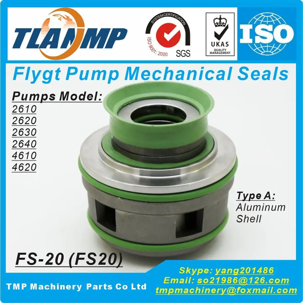 FS-20 , FS20, 20mm replace of ITT Fly-gt plug-in Mechanical Seals for Xy-lem Fly-gt 2610,2620,2630,2640,4610,4620 Pumps