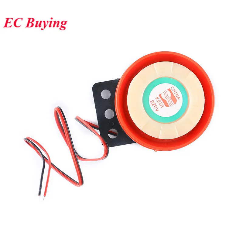 SFB-55 High Decibel Active Buzzer Alarm Speaker 12V 24V 220V SFB55 DC6-12V Buzzes Diy Electronic For Arduino 55X55MM SHD4216