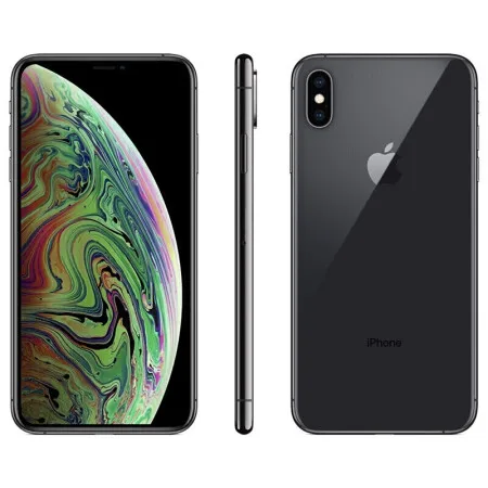 شاشة Apple iPhone XS 5.8 بوصة Retina OLED 4G LTE 2658mAh A12 Bionic Chip 4G RAM 64GB/256GB/512GB ROM هاتف مستعمل أصلي غير مقفول