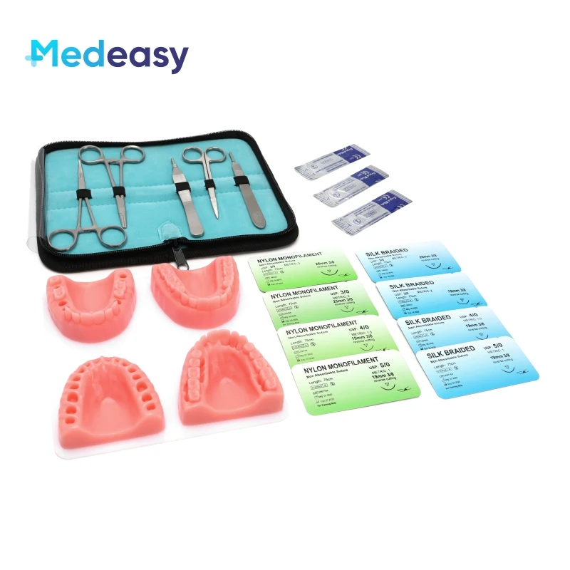 Surgical Dental Suture Training Kit for Dental Students, Dental Suture Practice Kit