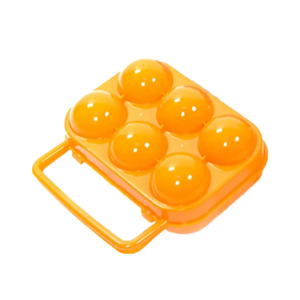 Practical Egg Box Shockproof Kitchen Gadget Anti-Pressure PP Picnic Egg Storage Container for Home Restaurant Egg Organizer