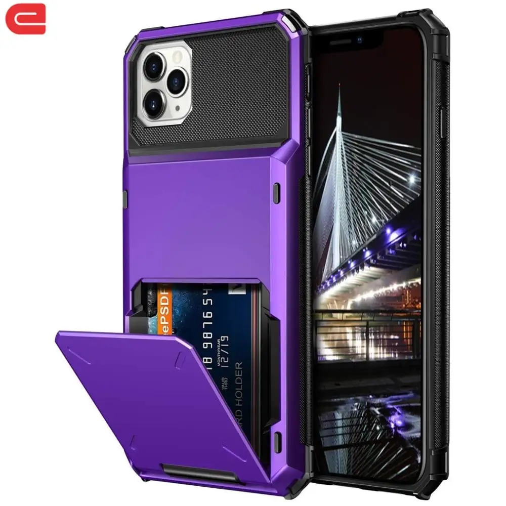 Wallet Case for iPhone 14 11 Pro XS MAX 15 X Armor Card Slot Flip Hidden Pocket Hard PC Cover For iPhone 8 7 Plus 12 Mini 13 Pro