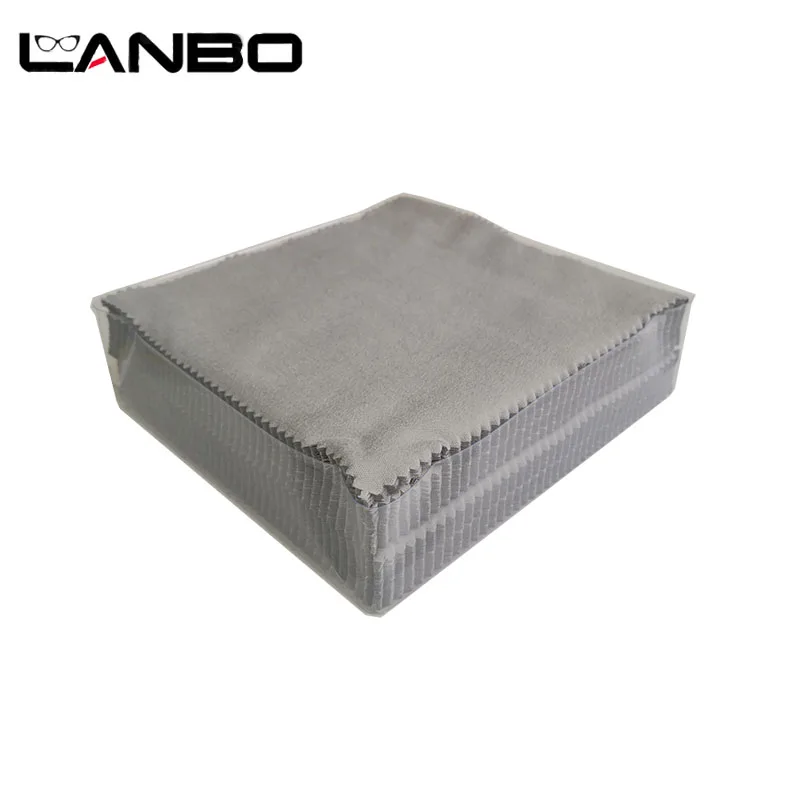 100 Teile/los 15x15 CM Objektiv Kleidung Brillen Zubehör Sauberes Tuch Mikrofaser Sonnenbrillen Brillen Kamera Gläser Duster Tücher – Detail 3