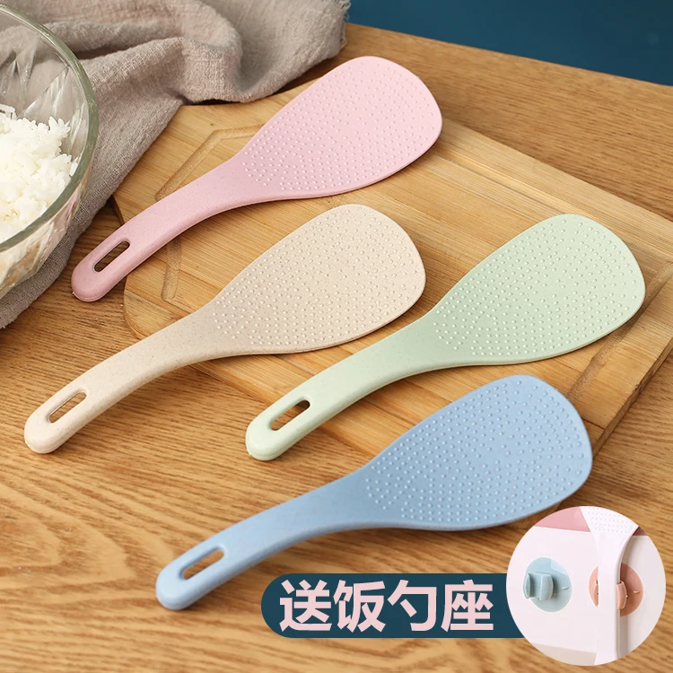 

Rice Spoon Non-stick Rice Spoon Household Rice Cooker Rice Spoon Special Rice Scoop Rice Scoop Rice Spoon Wheat Straw