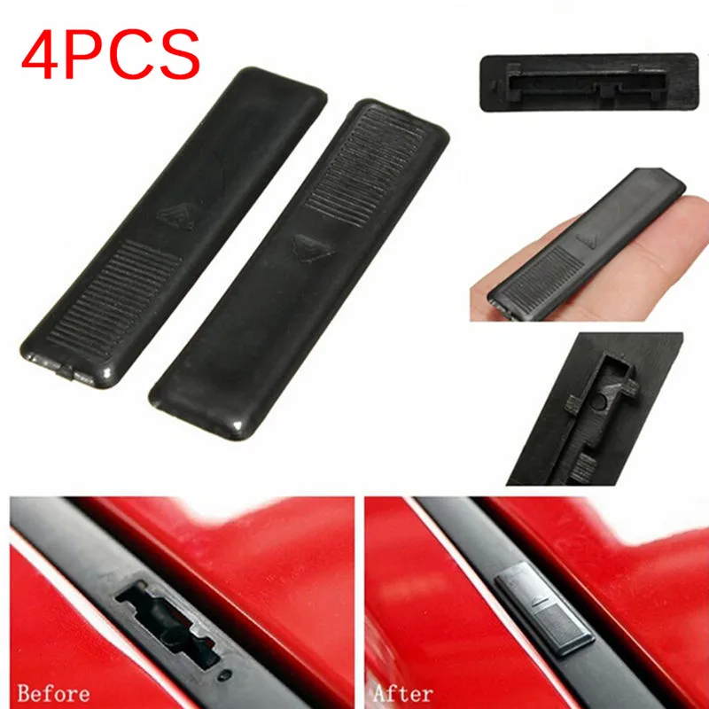 4Pcs Replacement Roof Rail Rack Moulding Clip Cover Snap For Mazda 2 3 6 CX5 CX7 Car Accessories