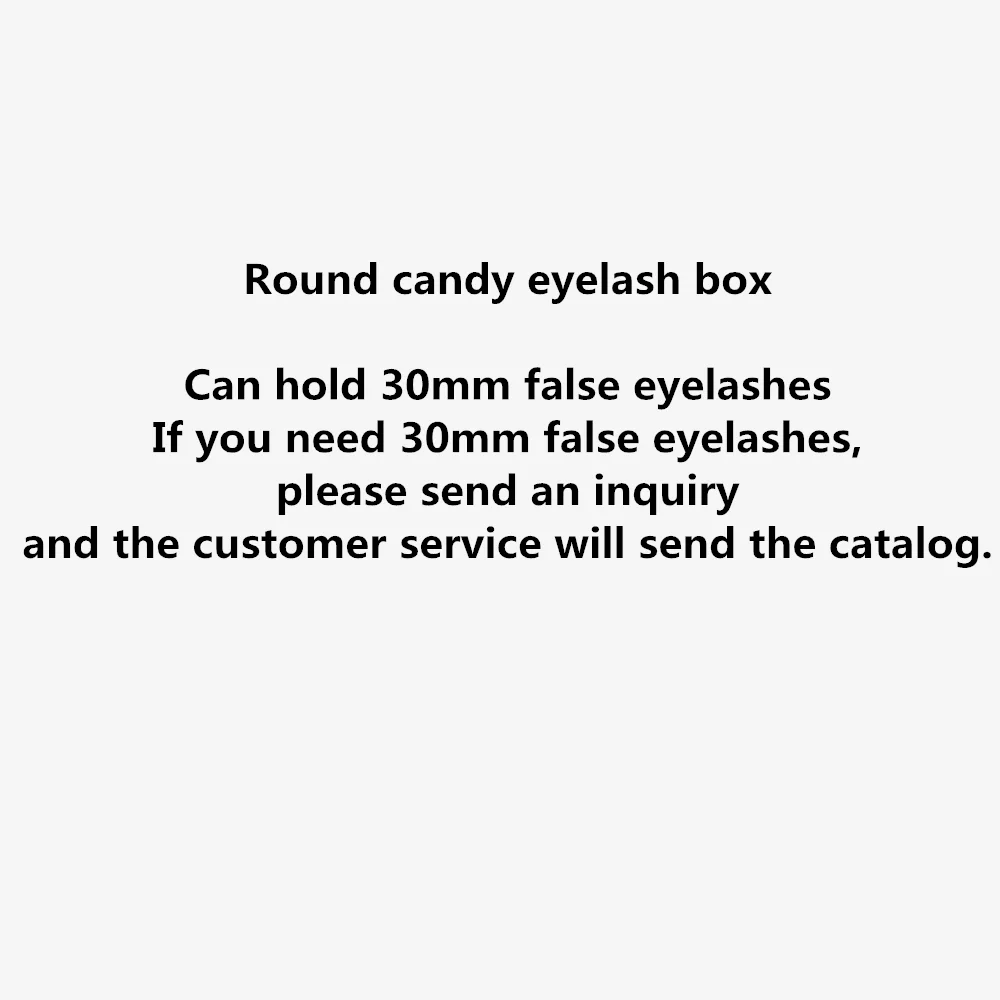 4 Packs * 12 Dozen Groothandel Gratis Logo Wimper Verpakking Plastic Doos Lege Doos Kan Houden 30Mm Valse Wimpers lollipop Wimper Doos