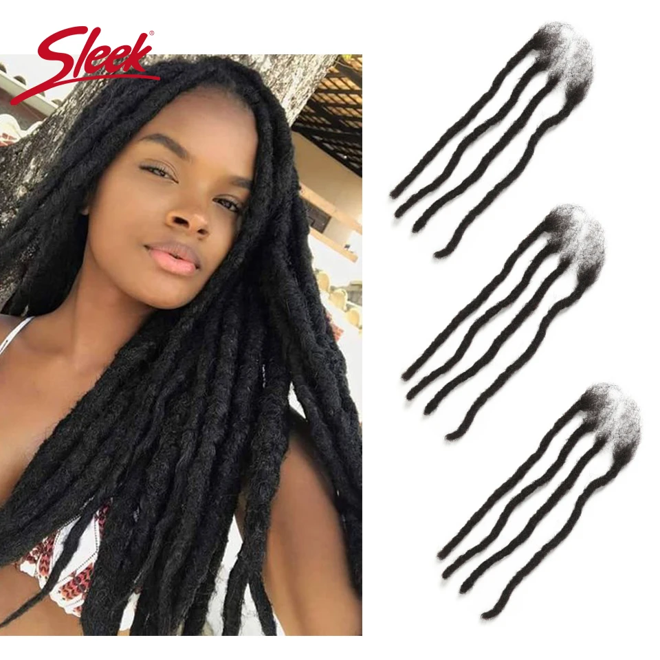 Eleganti stili di capelli Dreadlock Ombre Color 27 trecce di estensione Remy mongolo estensioni dei capelli umani 12-20 pollici 20 fili all\'uncinetto