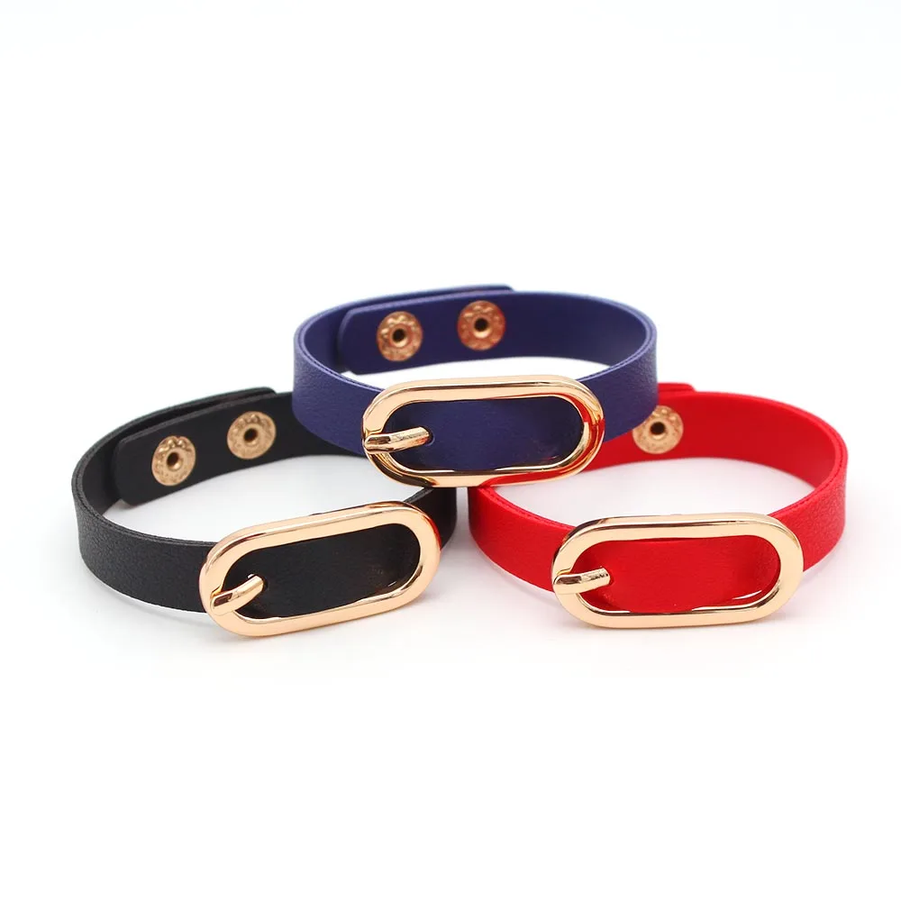 New 2021 High Quality Contracted And The Atmosphere Lucky Vintage  Leather Bracelet Four Color Optional Charm  Women Jewelry