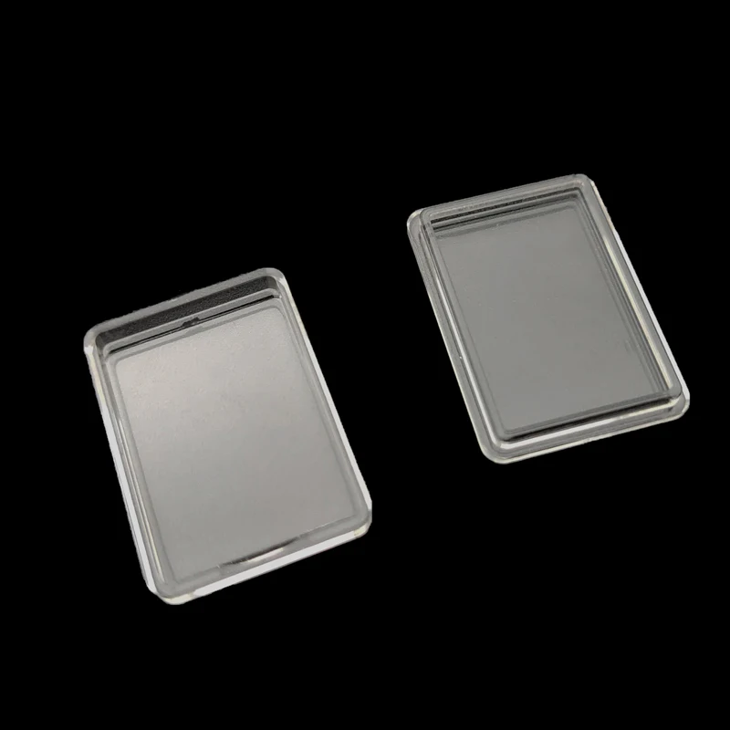 24*16*2.2mm  Clear capsule boxes for 5 grams bullion gold or silver bar case holder/ 5 gram