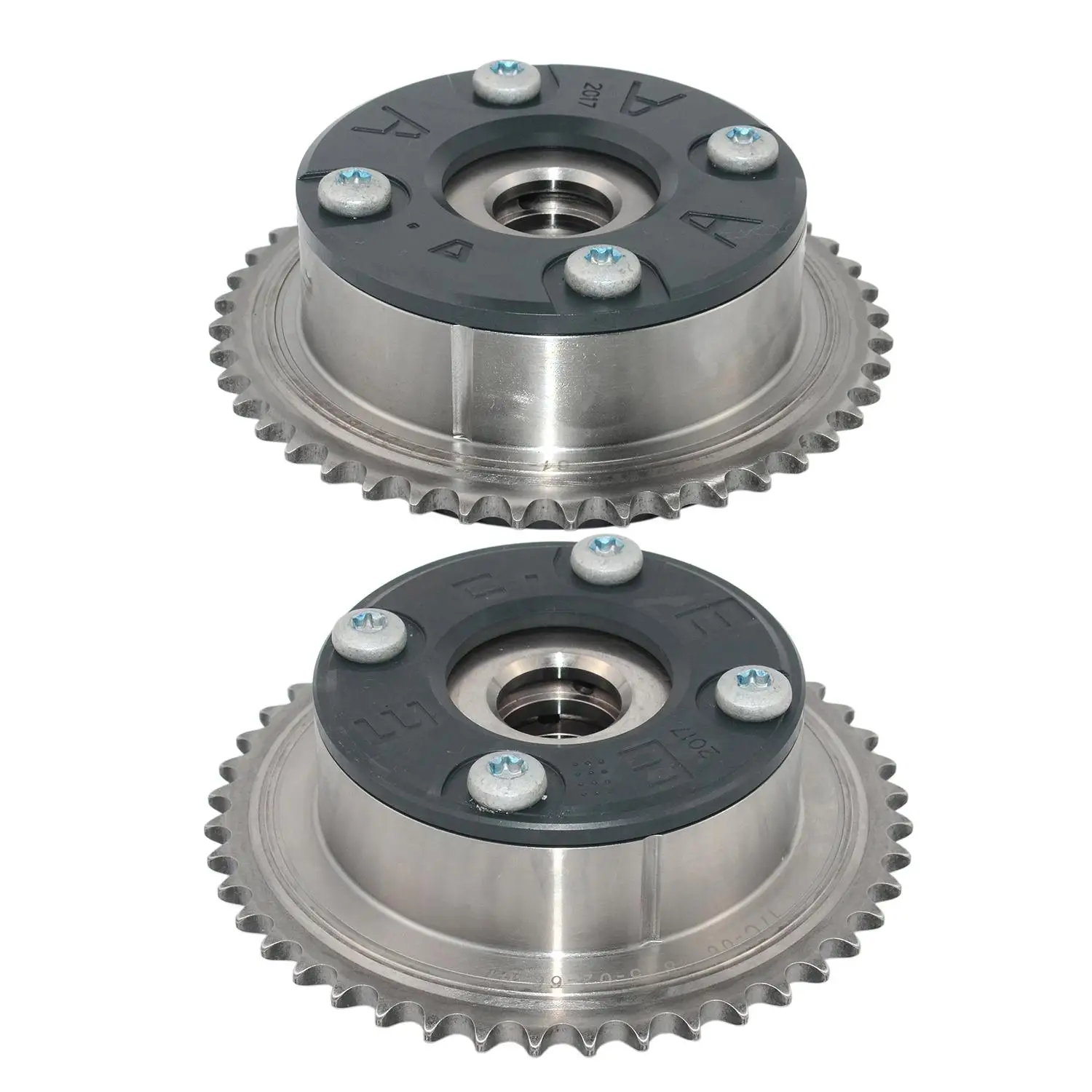 AP02 PAIR VVT PULLEY TIMING GEARS FOR MERCEDES C E CLASS CLK M271 1.8L Petrol 2002-ON A 271 050 08 00, A 271 050 09 00