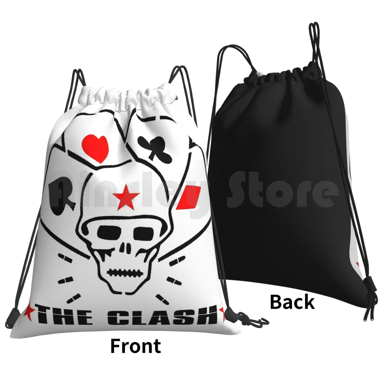 Best Seller Art Cover Punk Rock Band Backpack Drawstring Bags Gym Bag Waterproof Best Seller Art Cover Punk Band Mairmary