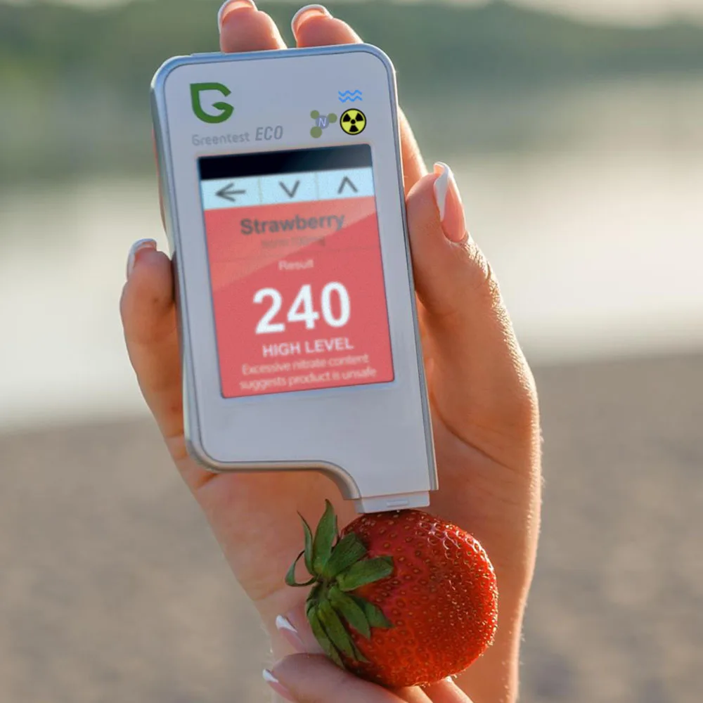NEW Food Safety Detector Greentest ECO 6 Fruits and Vegetables Meat Food Nitrate Tester Water Quality TDS Radiation Detection