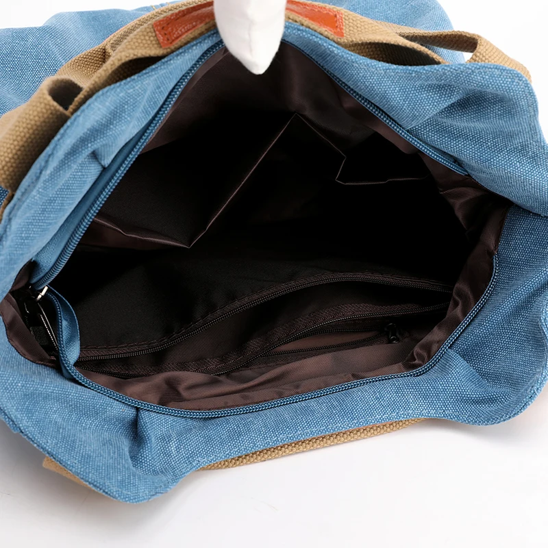 Leinwand Hobos Tasche Frauen Handtaschen weibliche Designer große Kapazität Freizeit Umhängetaschen für Reise wochen ende Outdoor Bolasas Farben – Detail 15