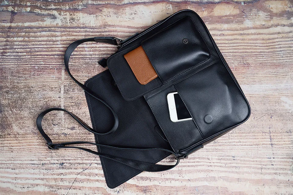 Casual Männer Umhängetasche Aus Echtem Leder Mode Schulter Tasche Hohe Qualität Leder Original Messenger Für 10,5 Zoll iPad NUPUGOO – Detail 17