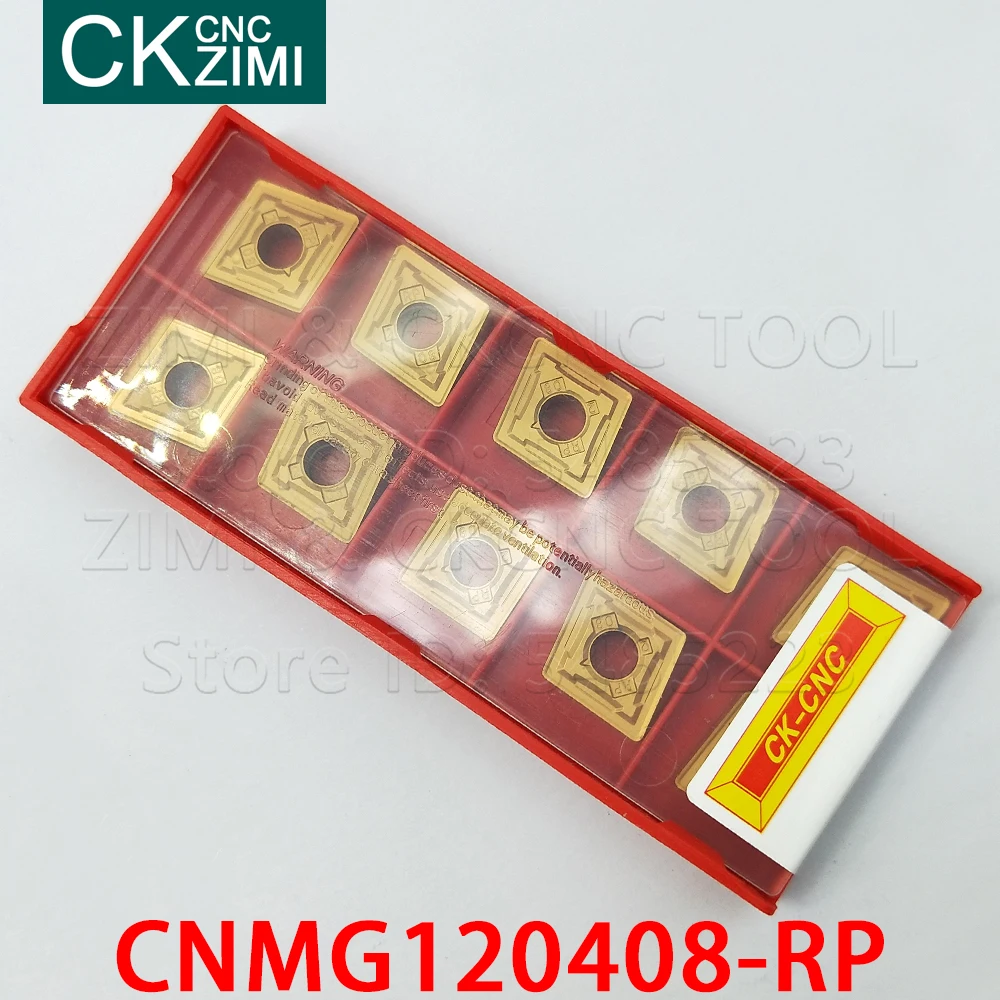 CNMG120408-RP BP010 CNMG432-RP твердосплавная вставка внешние Токарные вставки инструменты CNC металлический токарный инструмент CNMG для нержавеющей стал...