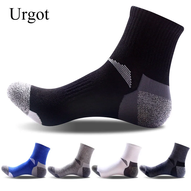 Urgot 5 paia di calzini da uomo calzini sportivi da Basket calzini lunghi in cotone moda maschile calzino Casual ragazzi adulti Meias Calcetines Hombre