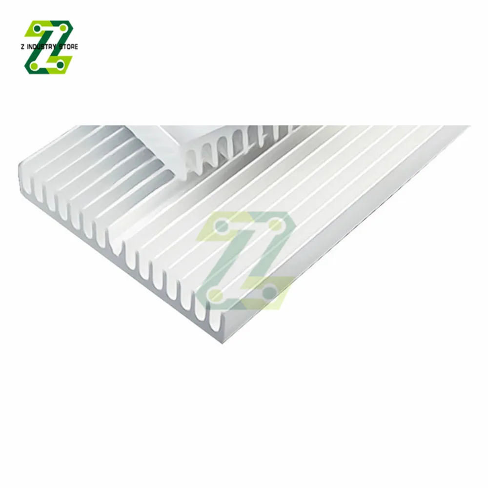 100x60x10mm Aluminum Heatsink Radiator for Chip LED Electronic Computer Component Heat Dissipation Cooling