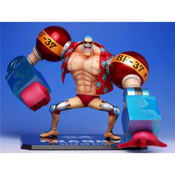 

One Piece Franky экшн-фигурка масштаб 1/12 окрашенная фигурка секундная версия. Романтика рассвет Телефон Игрушка Аниме 2 года позже W63