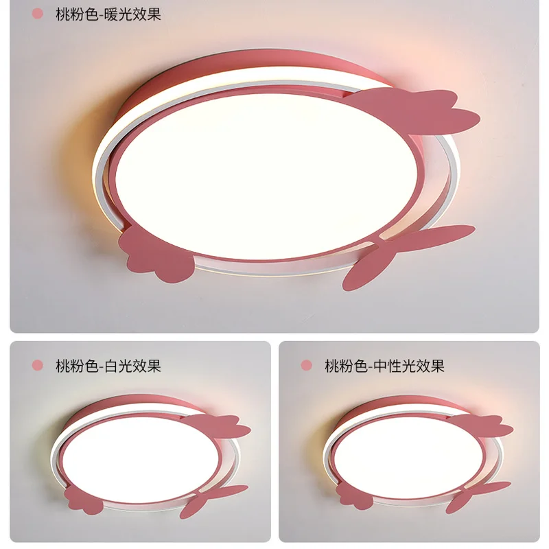 

cartoon Bird ceiling lamp for kids bedroom study creative living room lights children led ceiling light fixtures