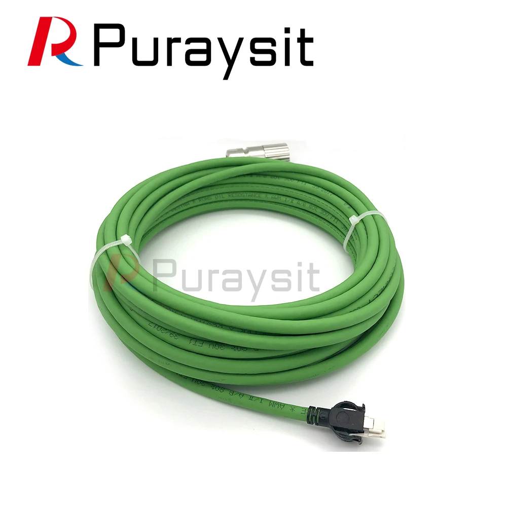 Puraysit Servo Motor Encoder Cable VW3M8102R30 VW3M8102R50 VW3M8102R80 VW3M8102R100 for Schneider LXM32