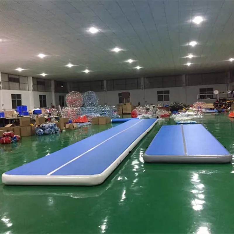 

Free Shipping Air Track Mat Tumble 10x2x0.2m Inflatable Gymnastics Tumbling Mat 8 inchs Thickness Mats Wih Electric Air Pump