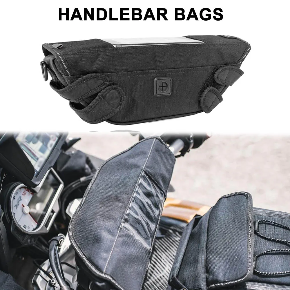 

Motorcycle Handlebar Bag For BMW S1000XR F800GS F700GS R1200GS ADV R1250GS ADV R1200R R1250R F850GS ADV F750GS waterproof Bag