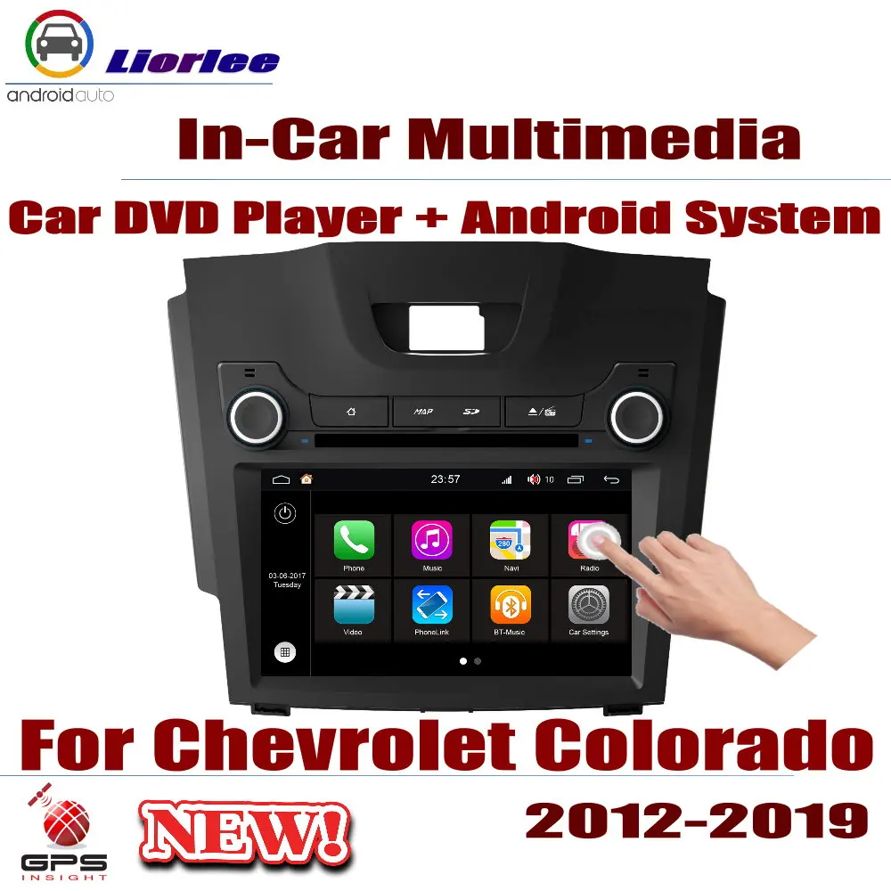

For Chevrolet Chevy Colorado S-10 Car Android Multimedia DVD Player GPS Navigation DSP Stereo Radio Video Audio Head Unit 2din