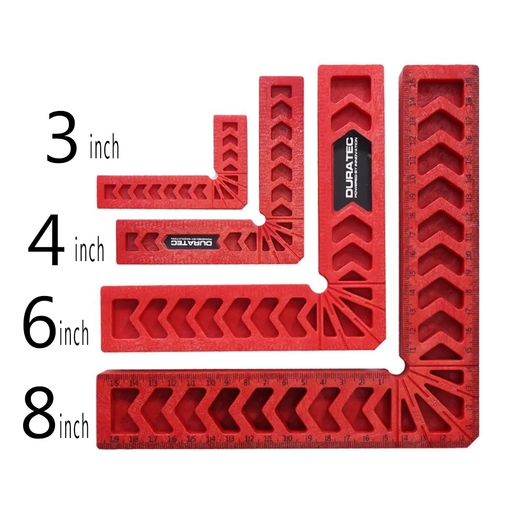 Square Angle Marking Gauge para Carpintaria, Ferramentas de Carpintaria, Régua de ângulo, Transferidor, 90 graus, posicionamento, 3