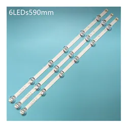 TV Backlight Strip For LG 32LB550U 32LB551U 32LB552U LED Strip Kit Backlight Bars For LG 32LB561U 32LB563U Lamps Band LED Matrix