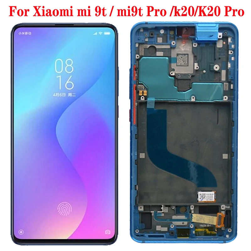 

Super Amoled 6.39'' Mi 9T LCD For Xiaomi mi 9T Pro LCD Display Touch Screen With Frame For Xiaomi K20 / K20 Pro 5 Touch Screen
