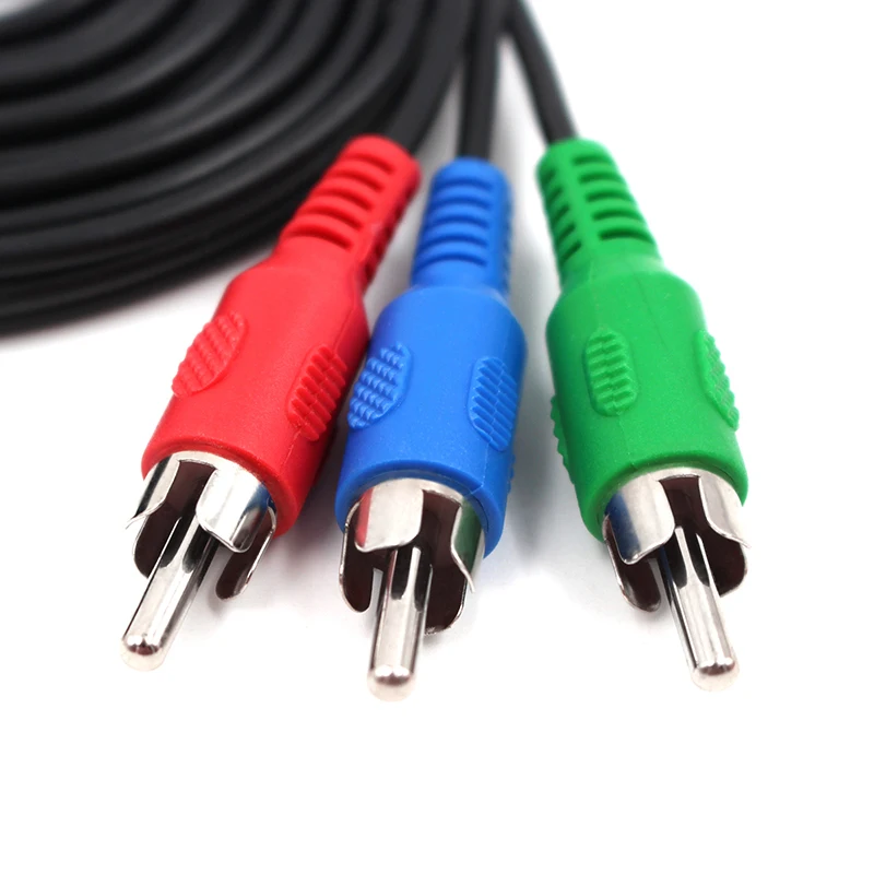 1pcs Component RGB Ypbpr HD Video Cable For DVD 5 FT 1.5M