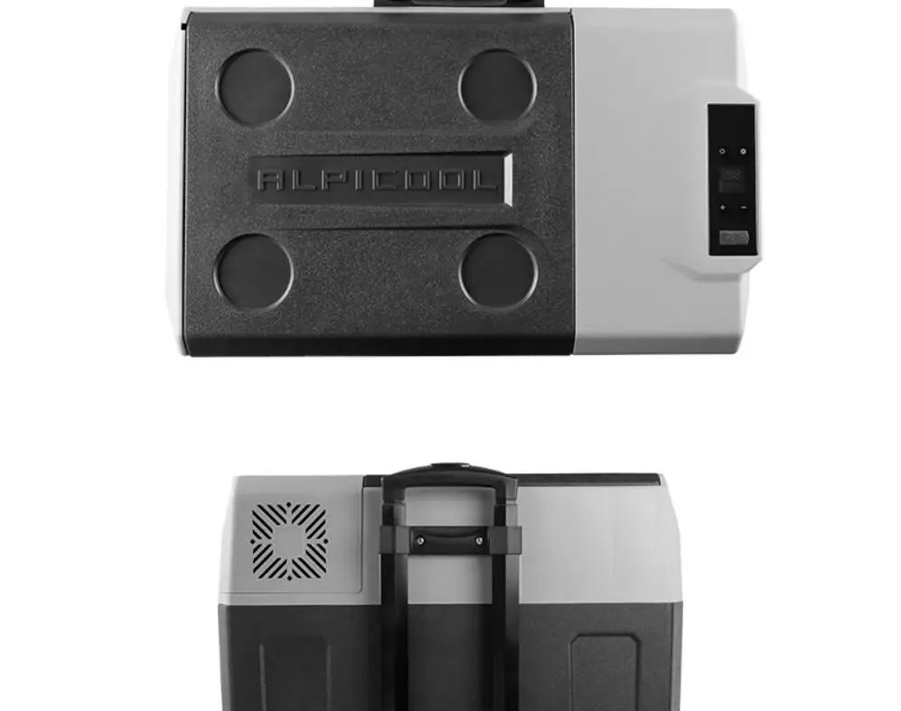 Przenośna mini lodówka domowy lodówka samochodowa Alpicool CX30 AC100-240V DC12/24V zewnętrzna pokrowiec na wózek do kompresora domowego