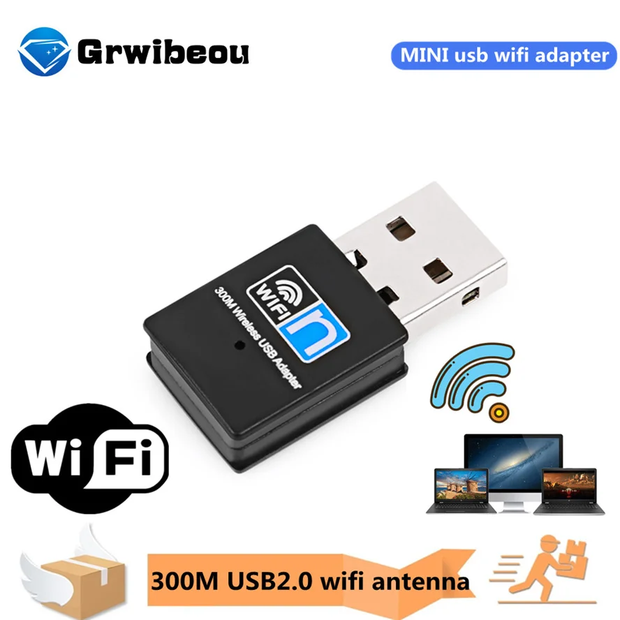 

Мини USB Wifi адаптер 300 Мбит/с USB2.0 wifi антенна wifi usb ethernet wifi ключ 802,11 n/g/b enchufe wifi usb lan comfas