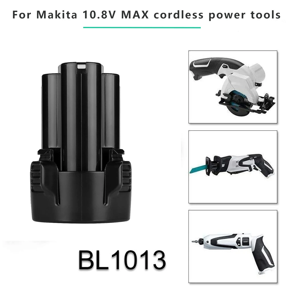 3000mAh 10.8V Li-ion Battery replacement For Makita BL1013 BL1014 BL 1013 BL 1014 LCT203W 194550-6 194551-4 195332-9 DF030D