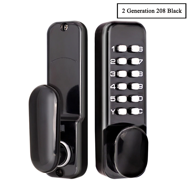 LSTABAN Zinc Alloy Digital Combination Mechanical Door Lock Battery-free Waterproof And Tamper-proof Keyless Security Code Lock