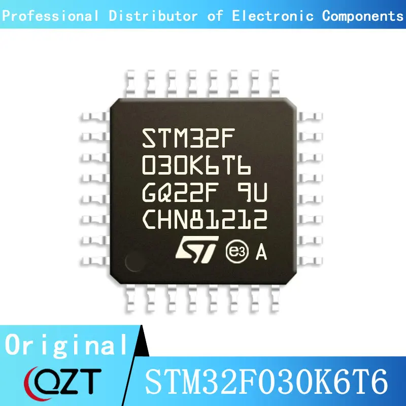 10pcs/lot STM32F030 STM32F030K6 STM32F030K6T6 LQFP-32 Microcontroller chip New spot