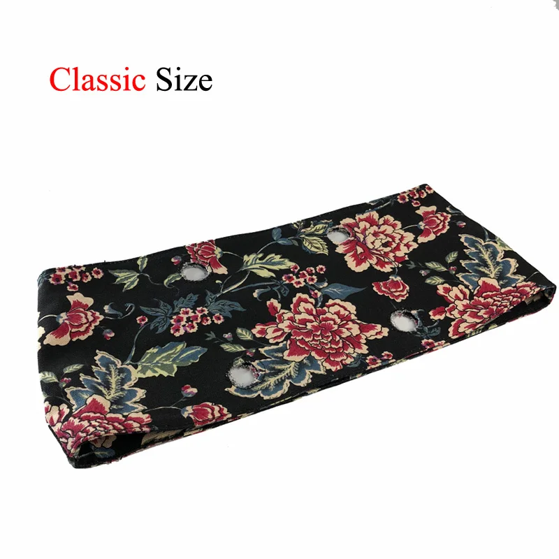 High Quality Colorful Floral Fabric Trim cotton fabric Decoration for Classic Mini obag O bag handbags Eva handbag Accessories