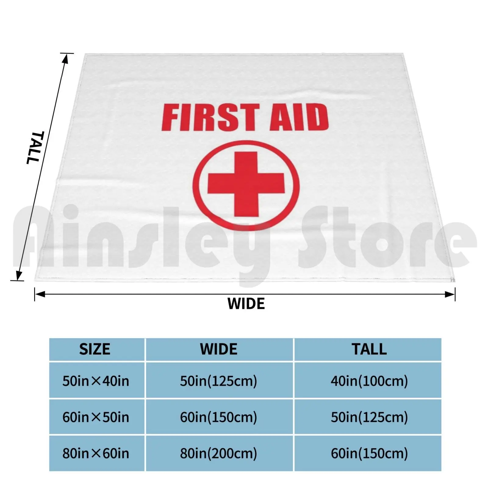 First Aid-Health And Safety Blanket For Sofa Bed Travel Firefighter Cpr Fireman Firemen Firewoman Firewomen