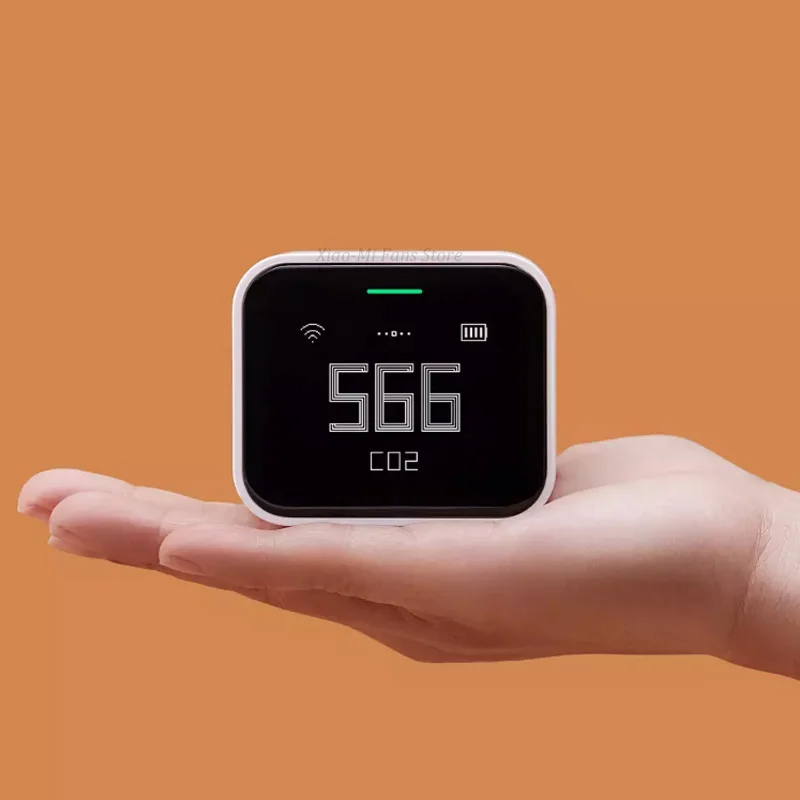 Qingping Air Detector Lite Retina Touch IPS Screen Touch Operation pm2.5 Mihome APP Control Air Monitor Work with Homekit