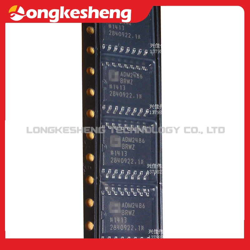 5 قطعة/الوحدة ADM2483BRWZ ADM2486BRWZ AD7705BRZ ISO3082DWR ADUM1412ARWZ ADUM1412ARWZ ISO1050DWR SOP16 NewOriginal