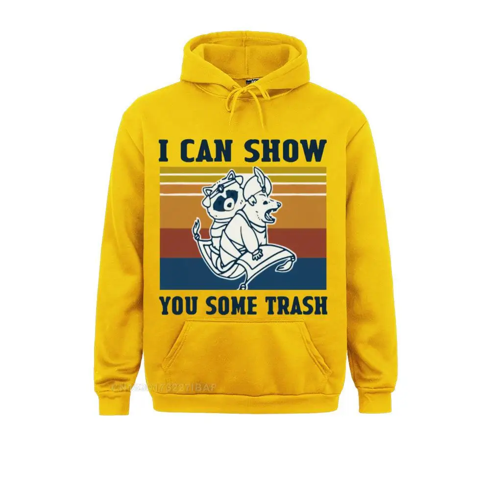 I Can Show You Some Trash Sportswear Vintage Raccoon And Possum Funny Cute Animals EU Size Best Gift Tops