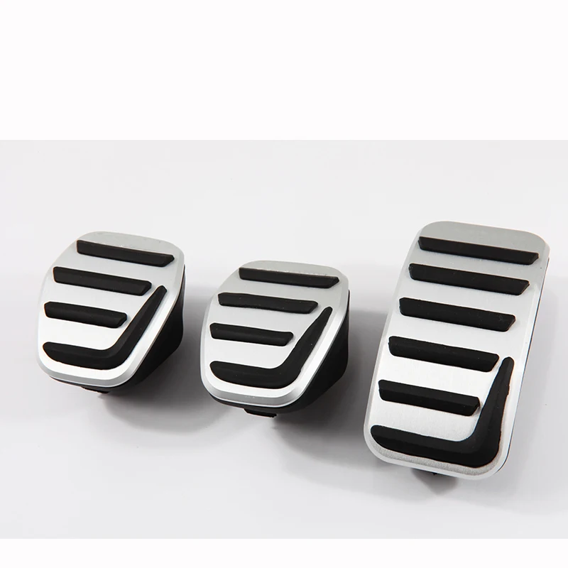 Car Footrest Clutch Brake Gas Accelerator Car Pedal Pad for VOLVO S40 V40 C30 MT Aluminum alloy Auto Car-styling Accessories