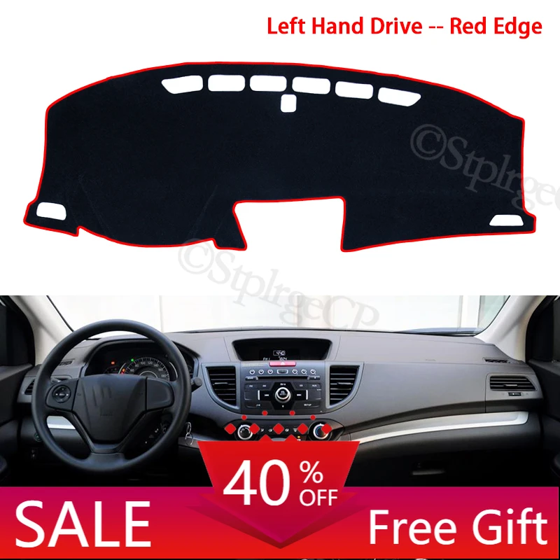 for Honda CR-V RM1 RM3 RM4 2012 2013 2014 2015 2016 Anti-Slip Mat Dashboard Cover Sunshade Dashmat Carpet Accessories CR V CRV