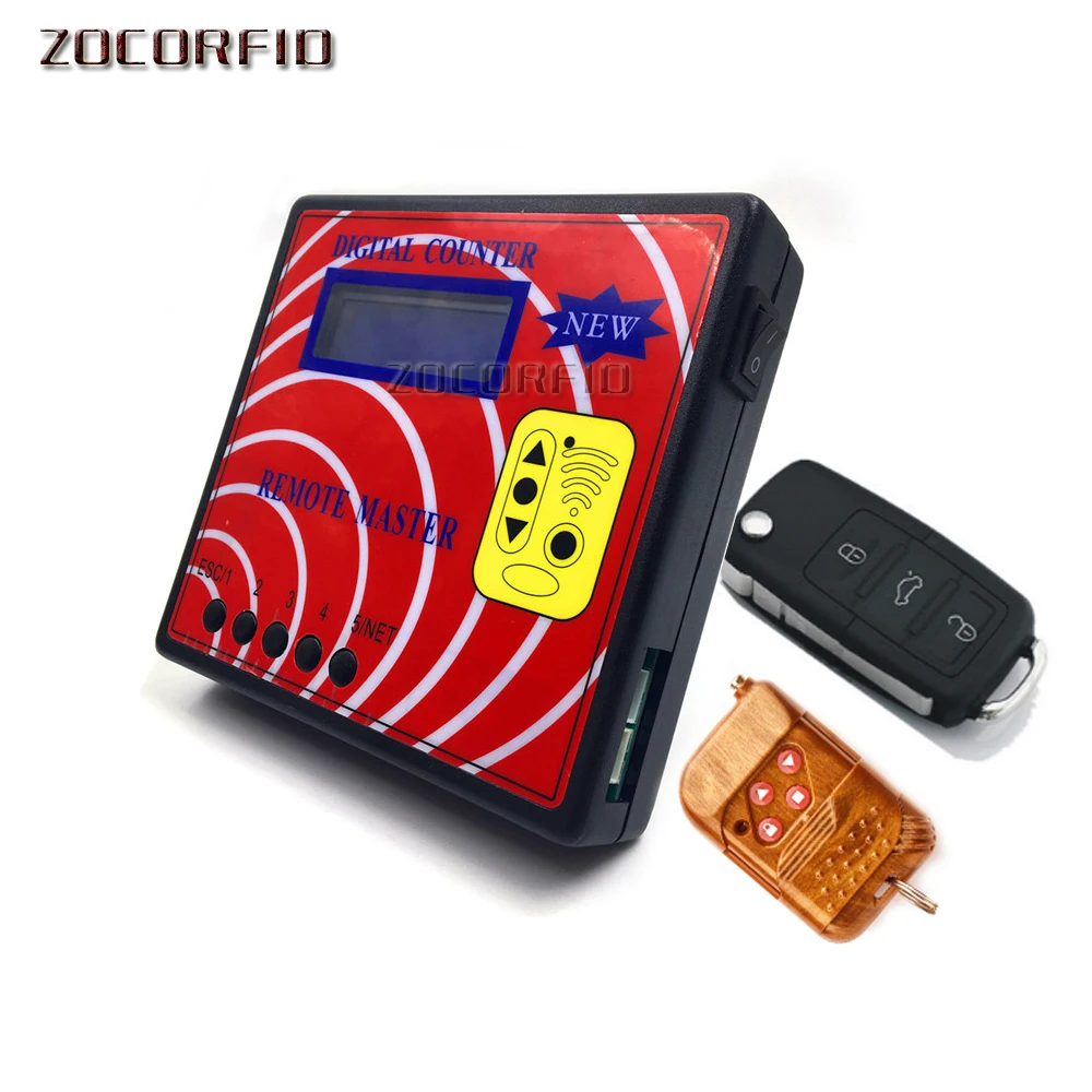 Auto key programmer Remote Control Duplicator /transponder programmer / remote master regenerate RF copy tool+2 remoter